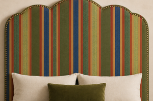 Stripe Weave Linen Fabric