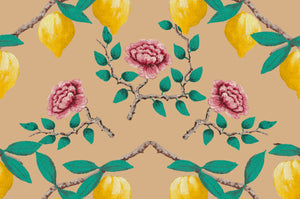 Tuscan Romance Velvet Fabric