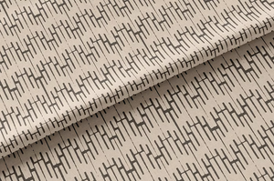 Structured Chaos Linen Fabric