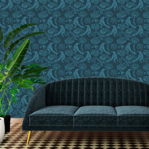 Chattering of Choughs Wallpaper