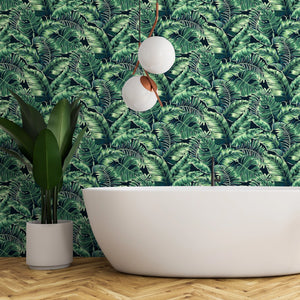 Banana Leaves Standard Wallpaper