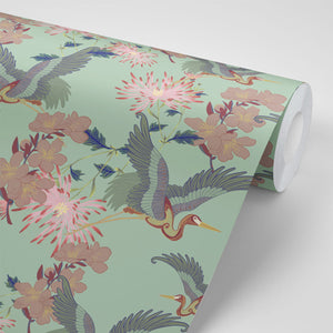 Blossom Mint Wallpaper