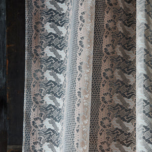 Body Lace Voile in Nude Pink Velvet