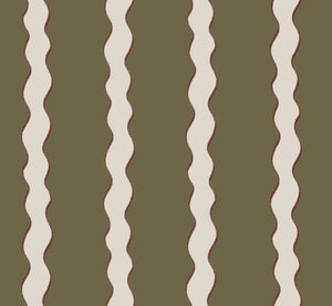 Scroll Stripe Linen