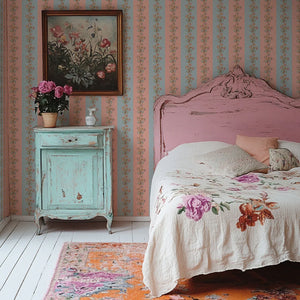 Chateau Stripe Wallpaper