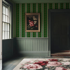 Chateau Stripe Wallpaper