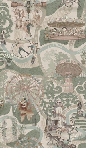 Carnival Map Wallpaper