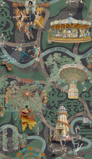 Carnival Map Wallpaper