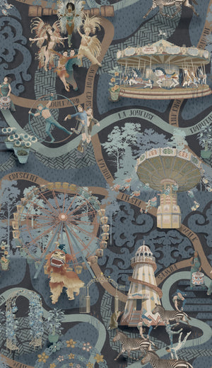 Carnival Map Wallpaper