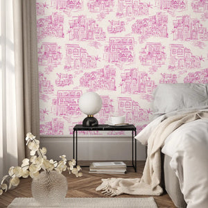 Charming Lanes Wallpaper