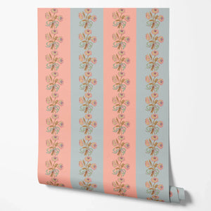 Chateau Stripe Wallpaper
