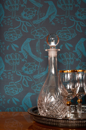 Chattering of Choughs Wallpaper
