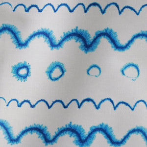 Circles in the Waves Cotton Linen