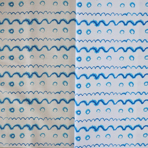 Circles in the Waves Luxury Linen