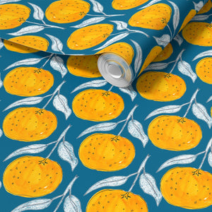 Clementine Sustainable Wallpaper