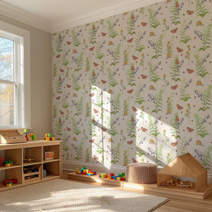 Cornish Woodland Sustainable Wallpaper