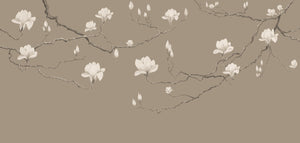 Magnolia in Blossom Wall Mural