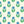 Dahlia wallpaper by Annika Reed in blue and green, full repeat of dahlia flowers