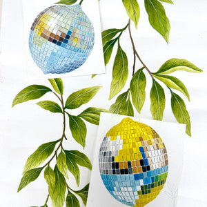 Disco Lemons Wallpaper