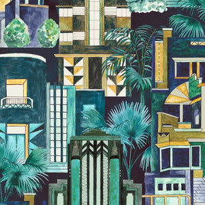 Downtown Deco Wallpaper