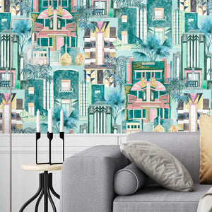 Downtown Deco Wallpaper
