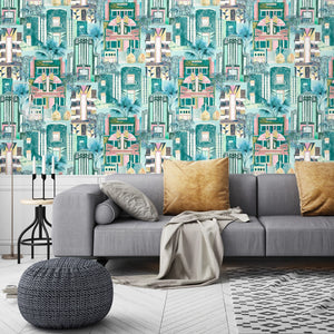 Downtown Deco Wallpaper