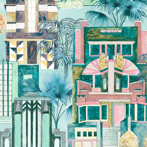 Downtown Deco Wallpaper