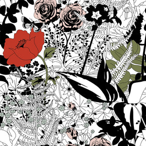 English Garden Wallpaper