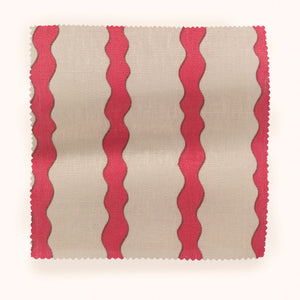 Scroll Stripe Linen
