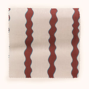 Scroll Stripe Linen