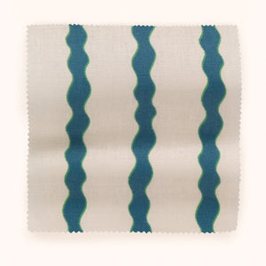 Scroll Stripe Linen
