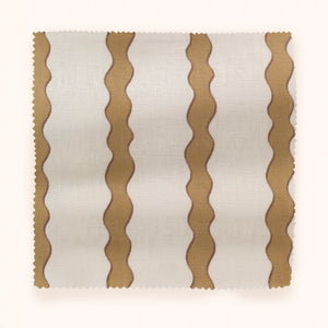 Scroll Stripe Linen