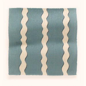 Scroll Stripe Linen