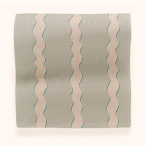 Scroll Stripe Linen