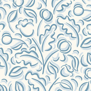 Faustine Blue Wallpaper