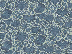 Folk Floral Wallpaper