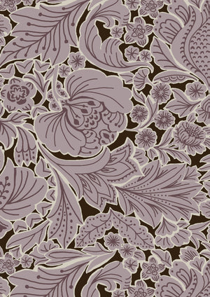 Folk Floral Wallpaper