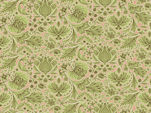 Folk Floral Wallpaper
