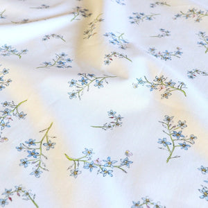 Forget Me Not- Cotton Drill