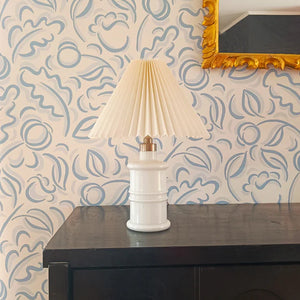 Faustine Blue Wallpaper
