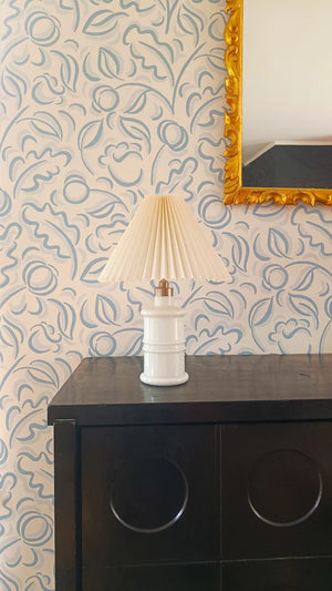 Faustine Blue Wallpaper