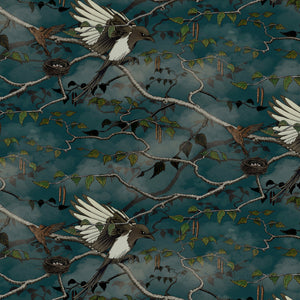 Magpie Storm Wallpaper