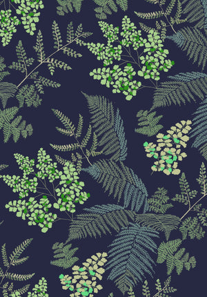 Lace Ferns Wallpaper