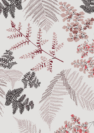 Lace Ferns Wallpaper