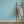 Blue Watercolour Beach Stripe Sustainable Wallpaper