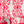 Marco Island wallpaper by Liberty James Studio in pink, partly unrolled roll showing a scrolling damask design