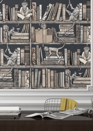 Monkey Library Wallpaper