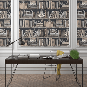 Monkey Library Wallpaper