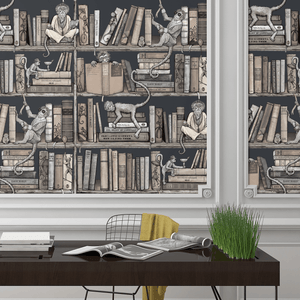 Monkey Library Wallpaper