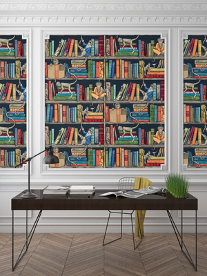 Monkey Library Wallpaper